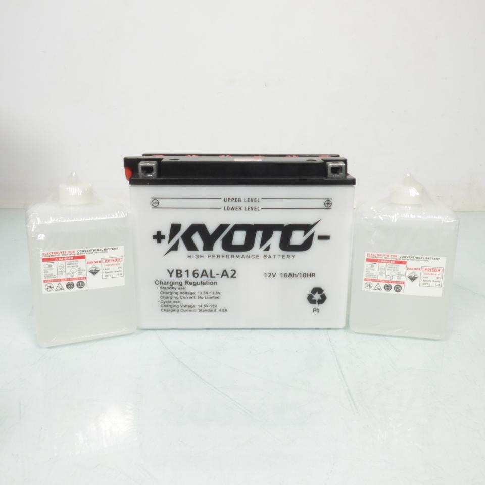 Batterie Kyoto pour Moto Ducati 750 Sport 1988 à 1990 YB16AL-A2 / 12V 16Ah Neuf