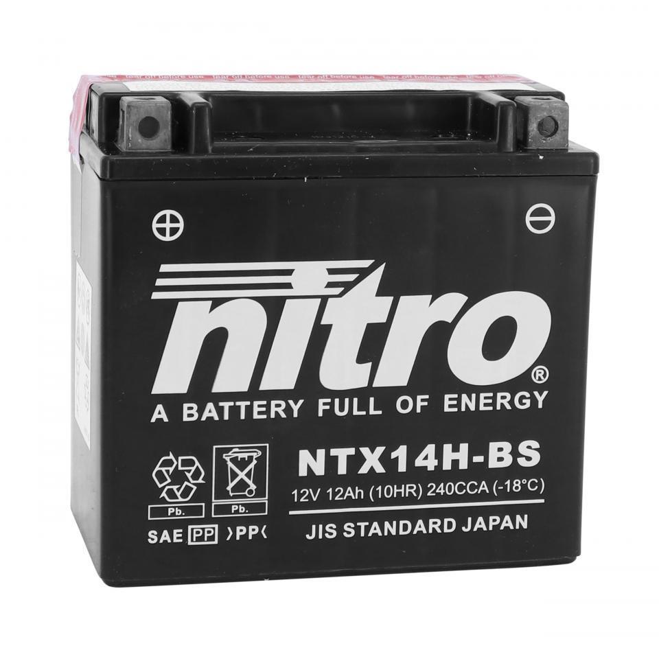 Batterie Nitro pour Moto Kawasaki 1400 GTR Après 2007 Neuf