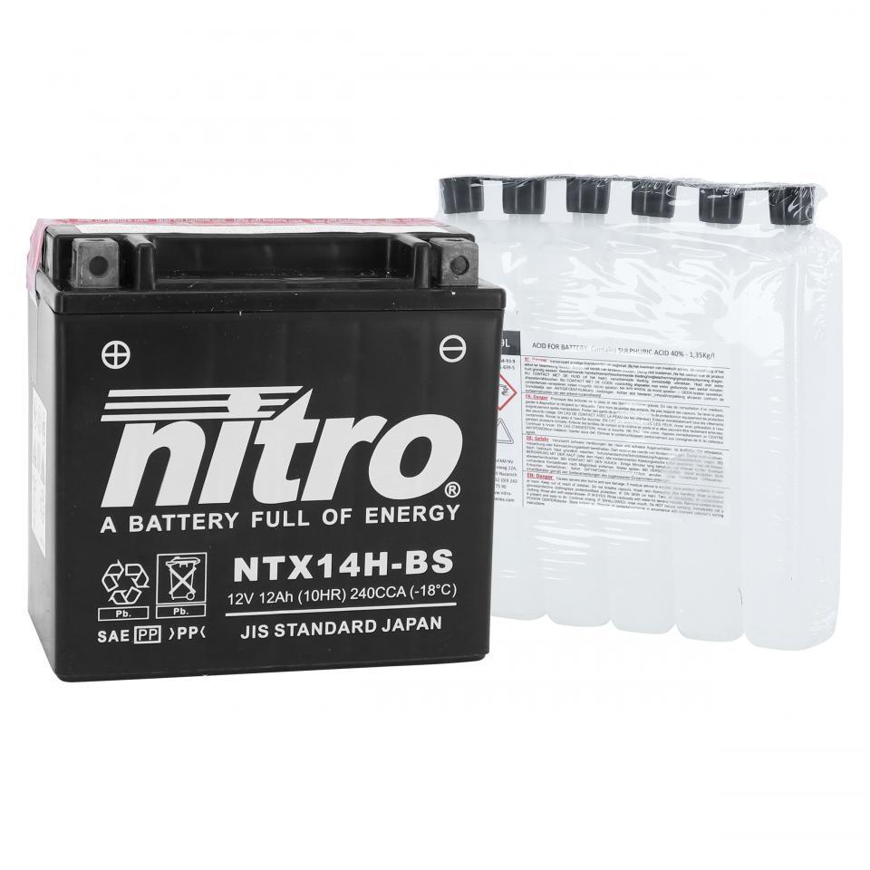 Batterie Nitro pour Scooter Piaggio 300 Vespa GTS 2010 à 2012 Neuf