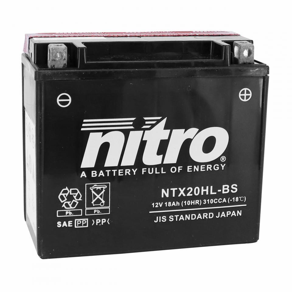 Batterie Nitro pour Moto Harley Davidson 1580 Fxd Series Dyna 2007 à 2010 Neuf