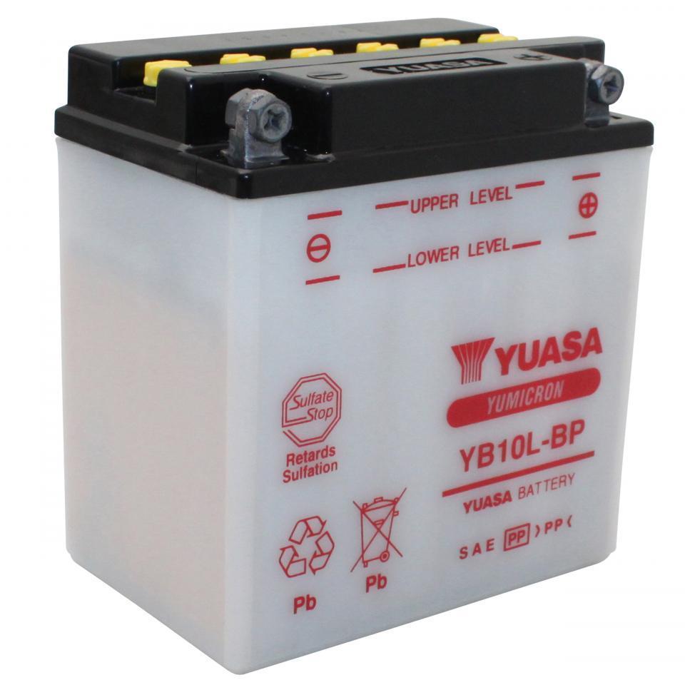 Batterie Yuasa pour Scooter Piaggio 400 X8 ie 2006 à 2011 YB10L-BP / 12V 11Ah Neuf