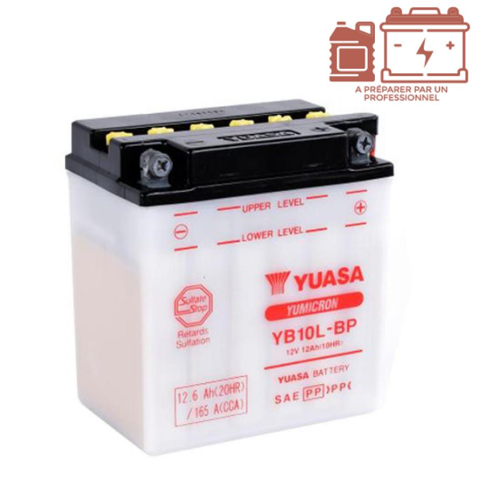 Batterie Yuasa pour Scooter Piaggio 250 Beverly 2004 à 2009 YB10L-BP / 12V 11Ah Neuf