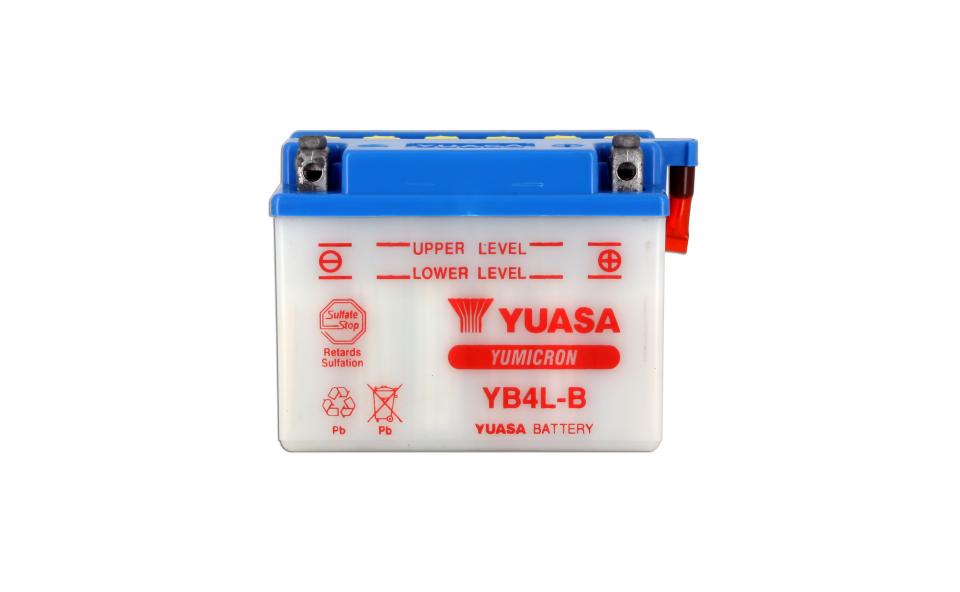 Batterie Yuasa pour Scooter MBK 50 Ovetto Avant 2020 YB4L-B / 12V 4Ah Neuf