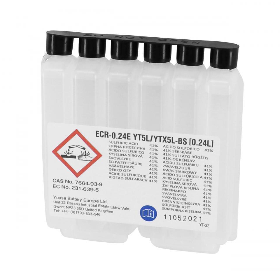 Batterie Yuasa pour Moto BHR 250 F 2022 YTX5L-BS / 12V 4Ah Neuf