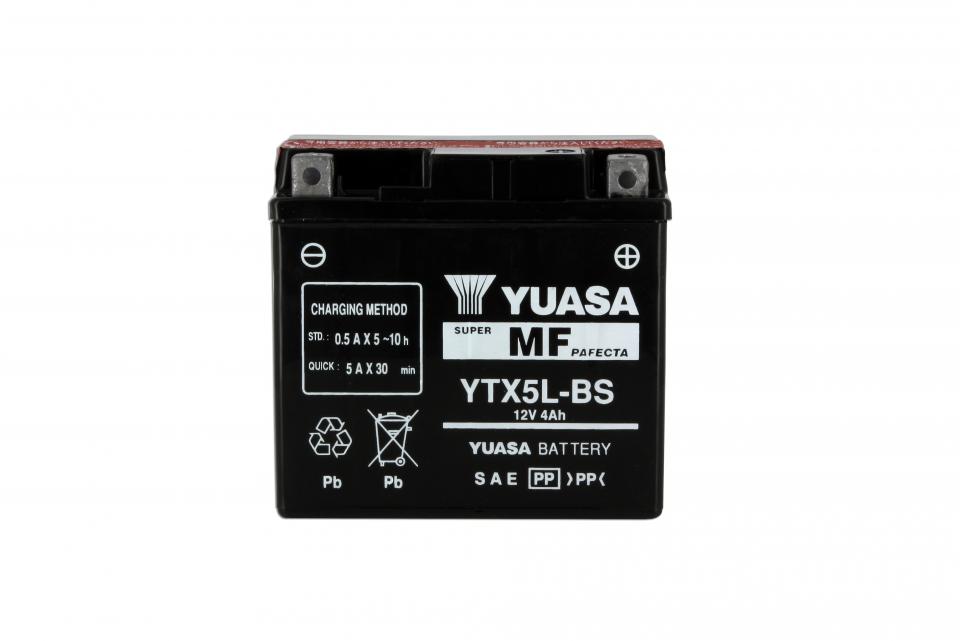 Batterie Yuasa pour Moto BHR 250 F 2022 YTX5L-BS / 12V 4Ah Neuf