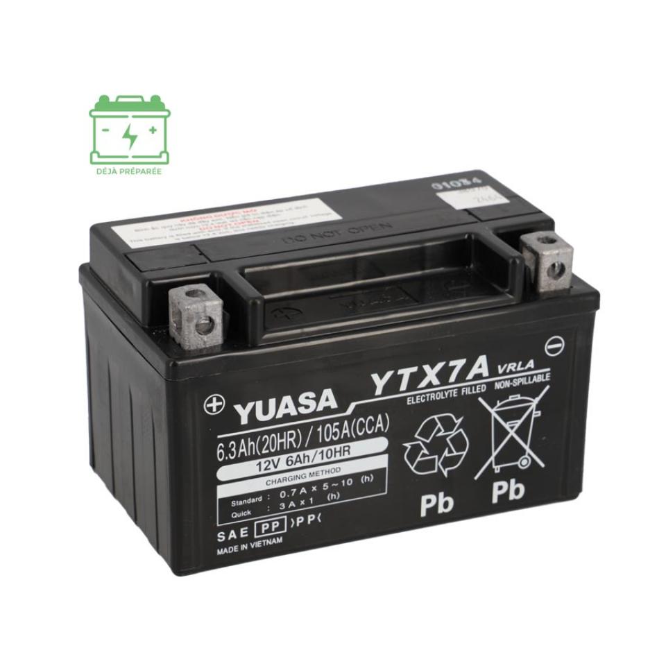 Batterie Yuasa pour Moto Honda 400 Vfr R 1990 à 1994 Neuf