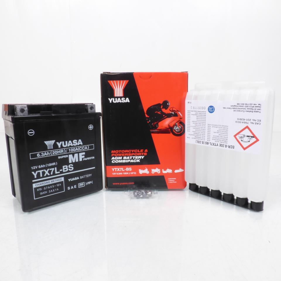 Batterie Yuasa pour Scooter Peugeot 125 Sum-Up 2008 à 2011 Neuf