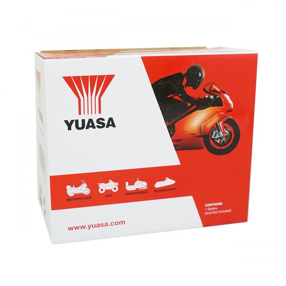 Batterie Yuasa pour Scooter Peugeot 50 Elystar 2 - Etrier Hengtong 2008 à 2014 Neuf