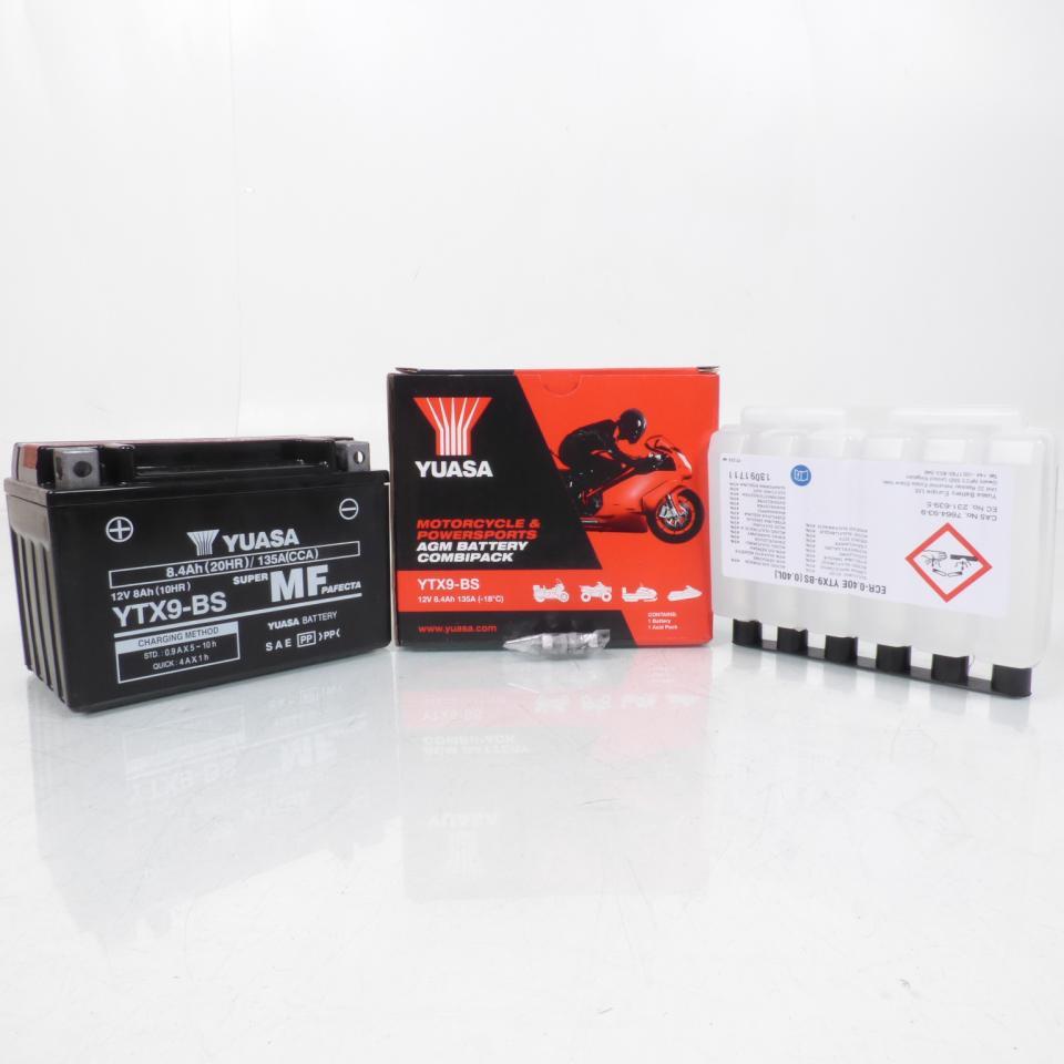 Batterie Yuasa pour Scooter PGO 125 T-Rex 1999 à 2005 YTX9-BS / 12V 8Ah Neuf