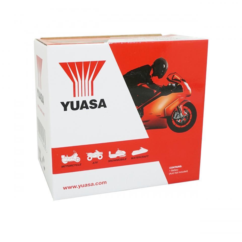 Batterie Yuasa pour Scooter Piaggio 180 Hexagon Lx Lxt 1998 à 2000 YB10L-B2 / 12V 11Ah Neuf