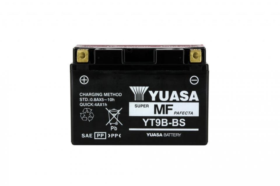 Batterie Yuasa pour Scooter MBK 125 Ypr Evolis 2014 à 2016 YT9B-BS / 12V 8Ah Neuf