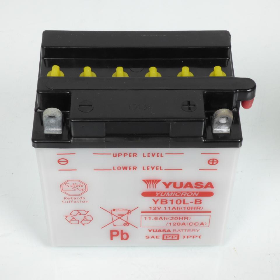 Batterie Yuasa YB10L-B 12V 11Ah pour scooter Piaggio 250 Hexagon 2000 à 2020