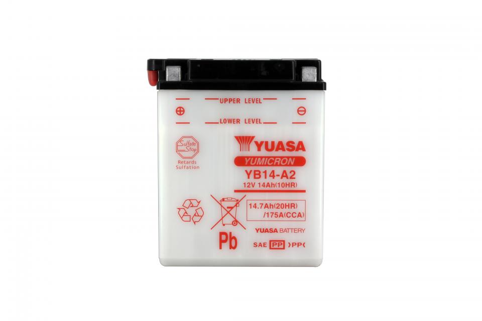 Batterie Yuasa pour Quad Hytrack 250 Hy 265 H 2004 à 2005 YB14-A2 / 12V 14Ah Neuf