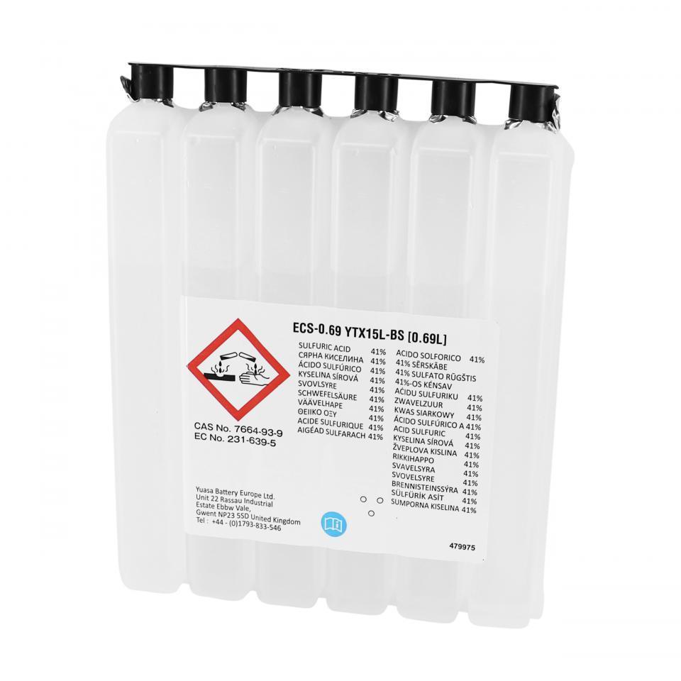 Batterie Yuasa pour Quad Bombardier 650 Ds 4X2 2000 à 2003 YTX15L-BS / 12V 13Ah Neuf