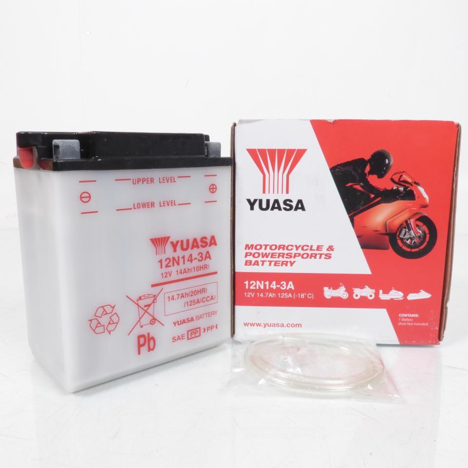 Batterie Yuasa pour Moto Suzuki 650 XS 1975 à 1983 Neuf