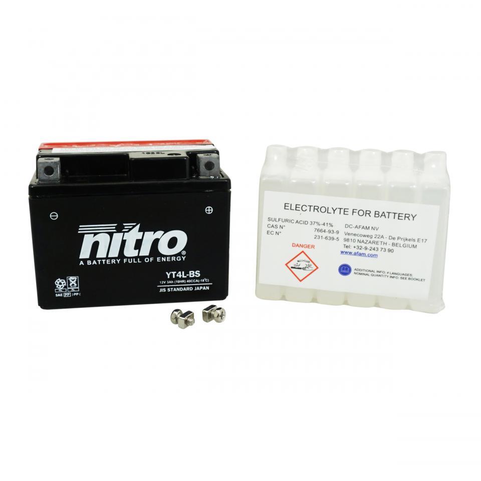 Batterie Nitro pour Scooter Gilera 50 Runner 1997 à 2020 Neuf