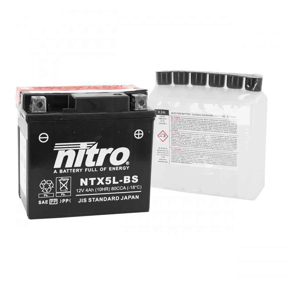 Batterie Nitro pour Moto Yamaha 125 TDR 1993 à 2020 Neuf