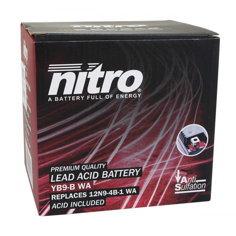 Batterie Nitro pour Scooter Aprilia 50 Sr Ditech 2010 à 2020 Neuf