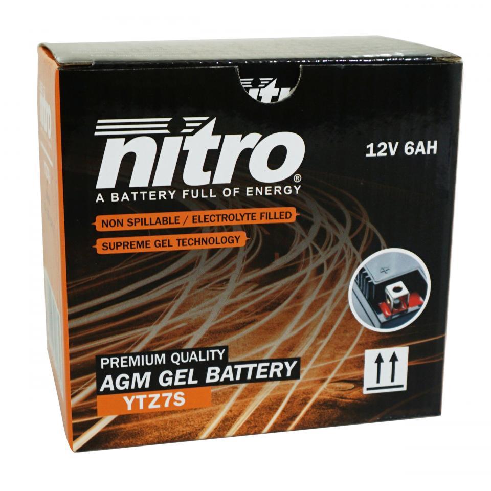 Batterie Nitro pour Moto Honda 125 Varadero 2001 à 2013 Neuf