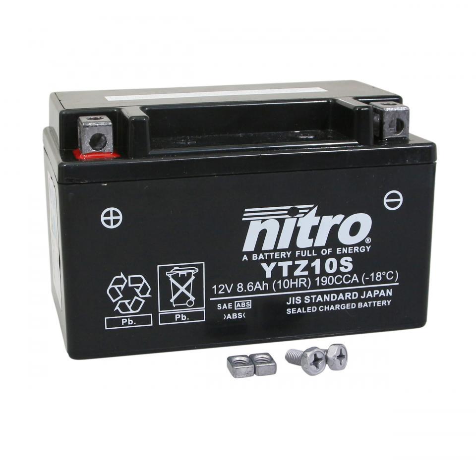 Batterie Nitro pour Moto Yamaha 400 Xvs Drag Star Après 2010 Neuf