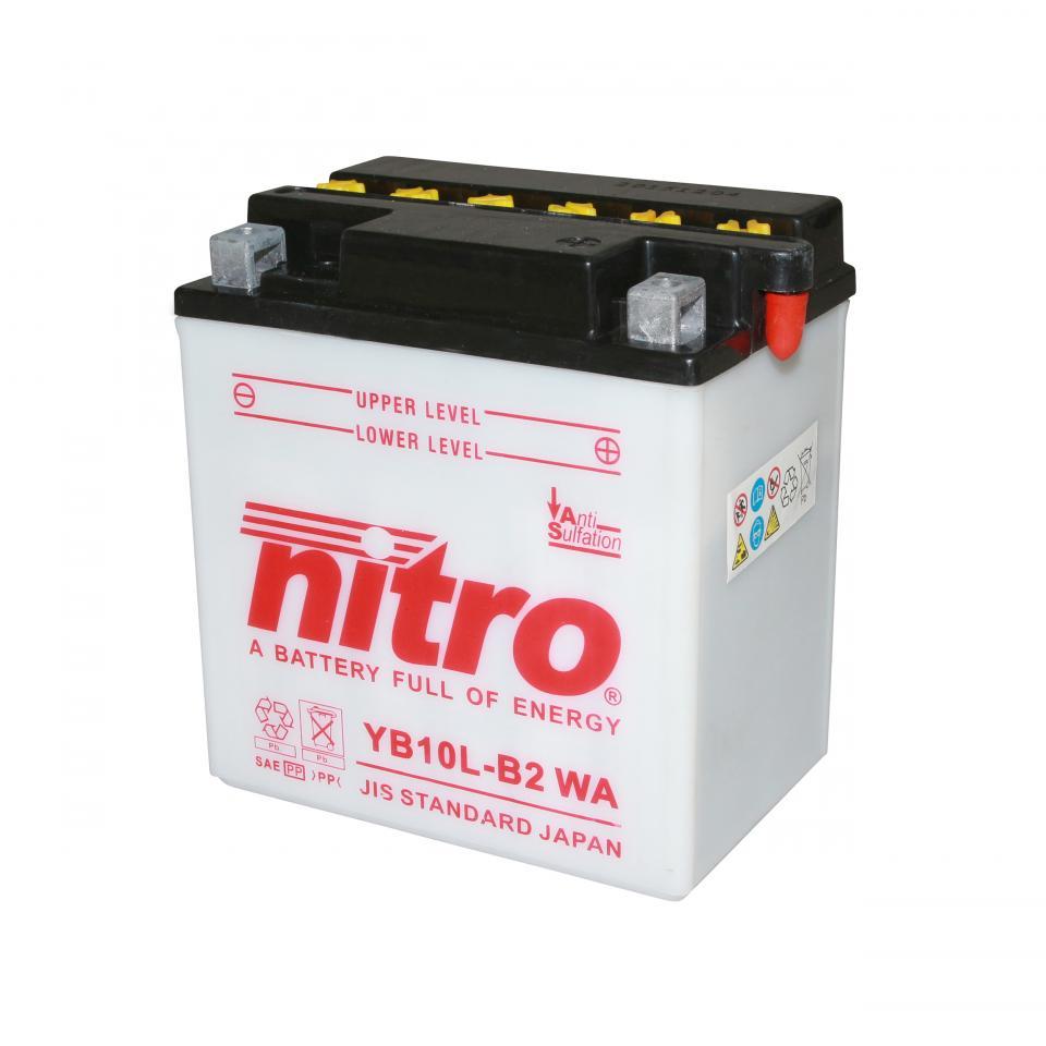 Batterie Nitro pour Moto Suzuki 400 GSX X 1987 à 2020 Neuf