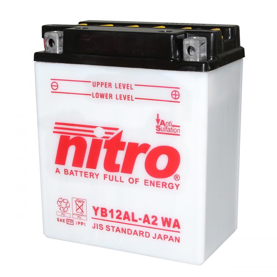 Batterie Nitro pour Moto Yamaha 535 Xv-Virago 1987 à 1999 Neuf