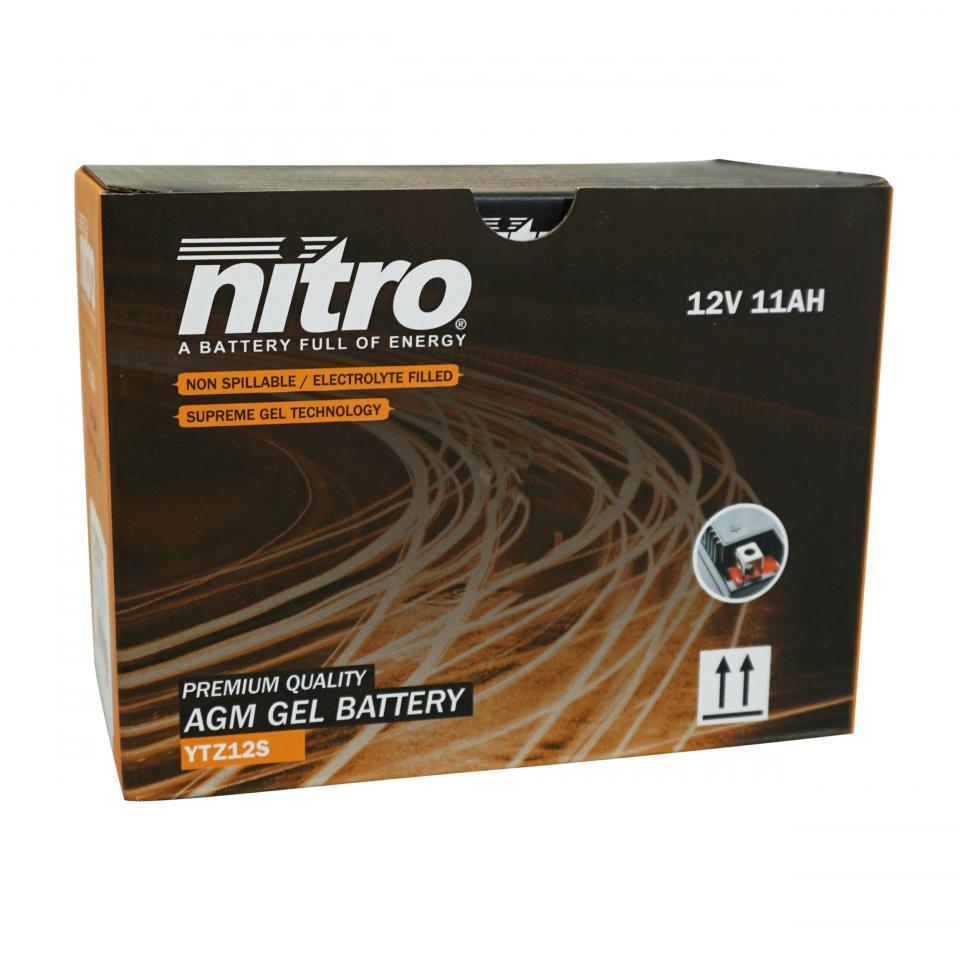 Batterie Nitro pour Scooter Honda 600 FJS Silver Wing 2001 à 2009 Neuf