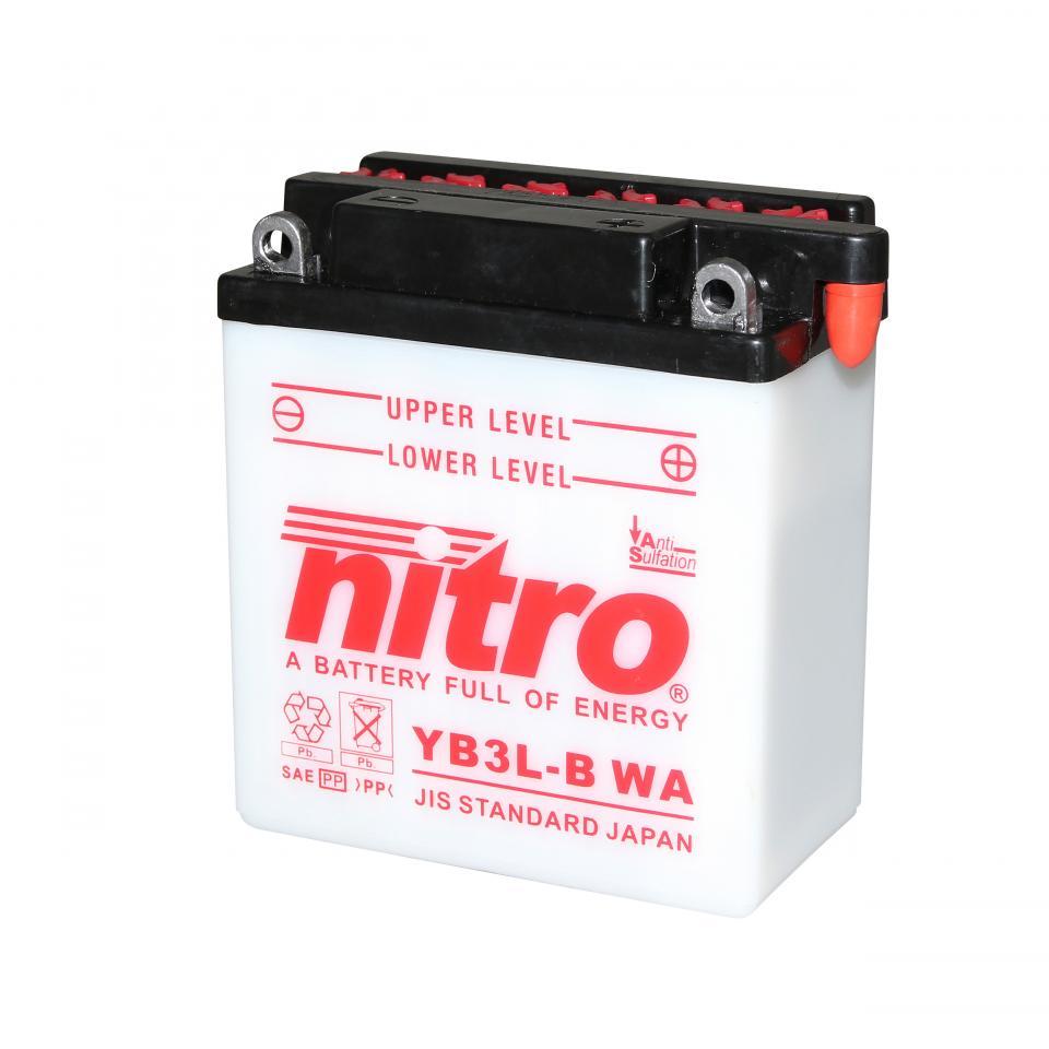 Batterie Nitro pour Moto Yamaha 125 DTLC 1982 à 2020 Neuf
