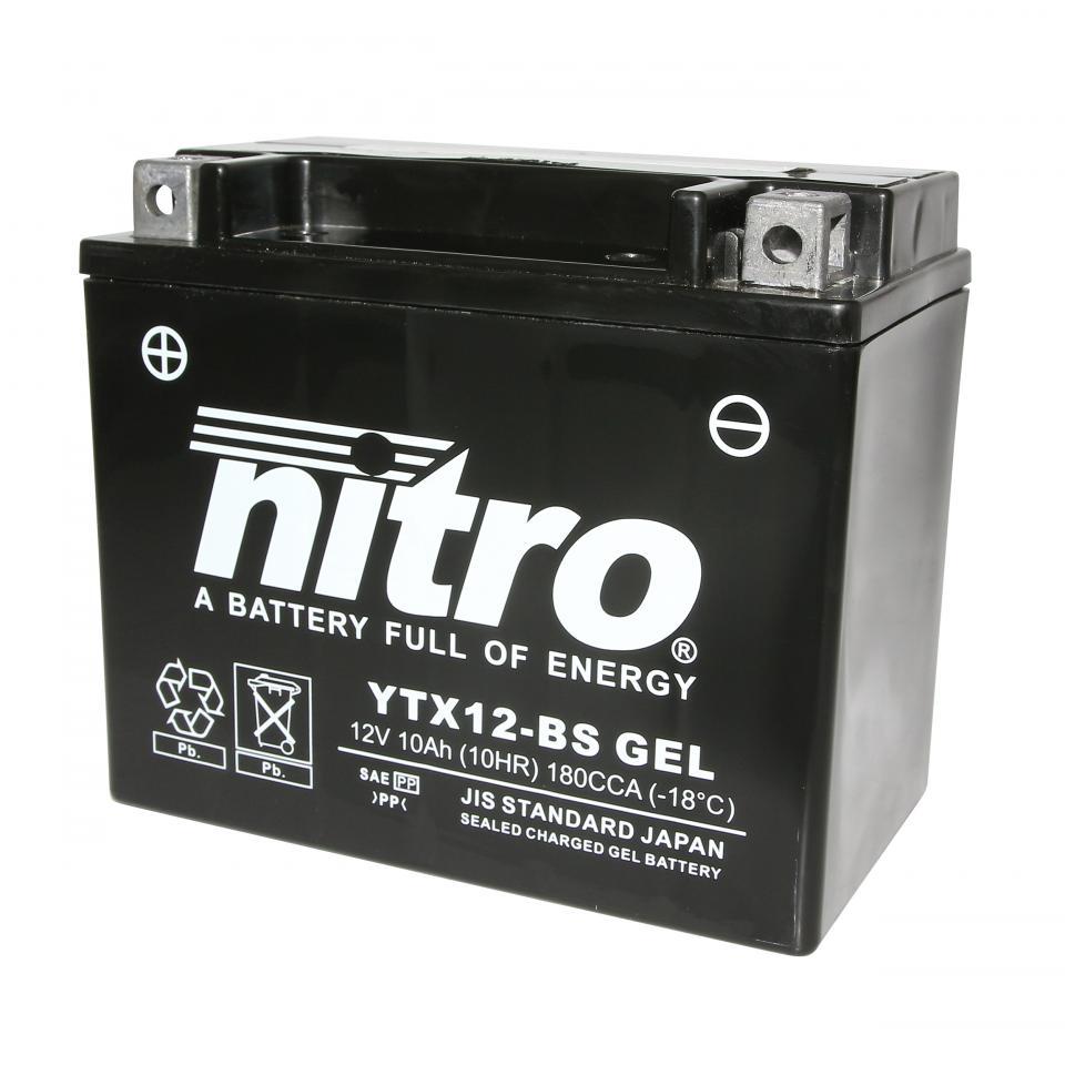 Batterie Nitro pour Scooter Aprilia 500 Atlantic 2001 à 2002 Neuf