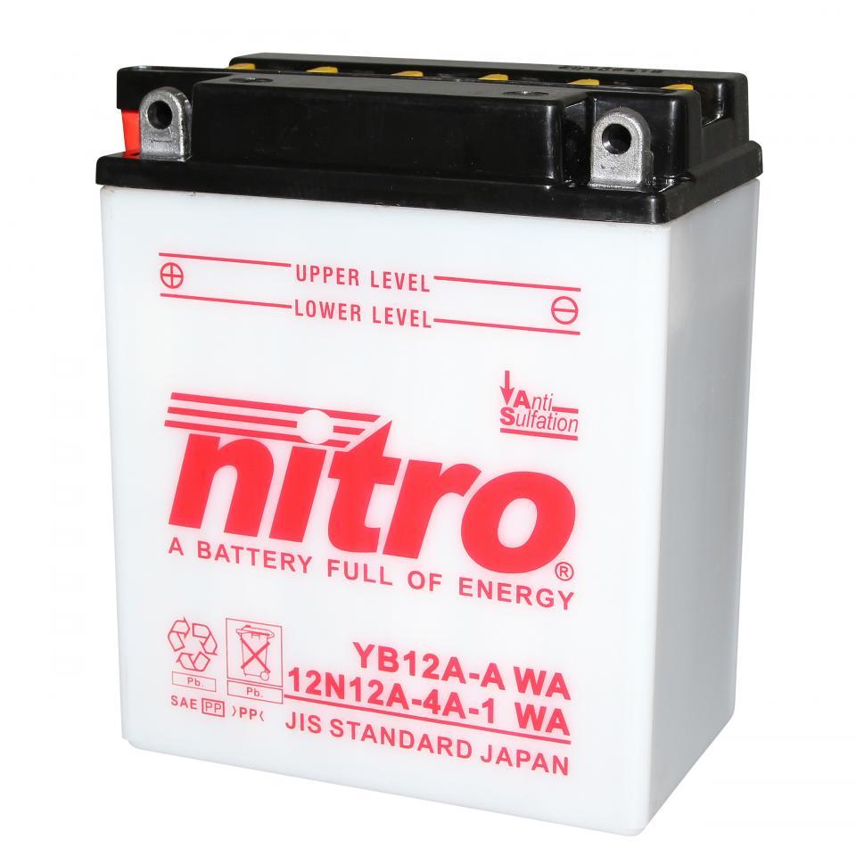 Batterie Nitro pour Moto Kawasaki 500 EN Vulcan 1990 à 1996 Neuf