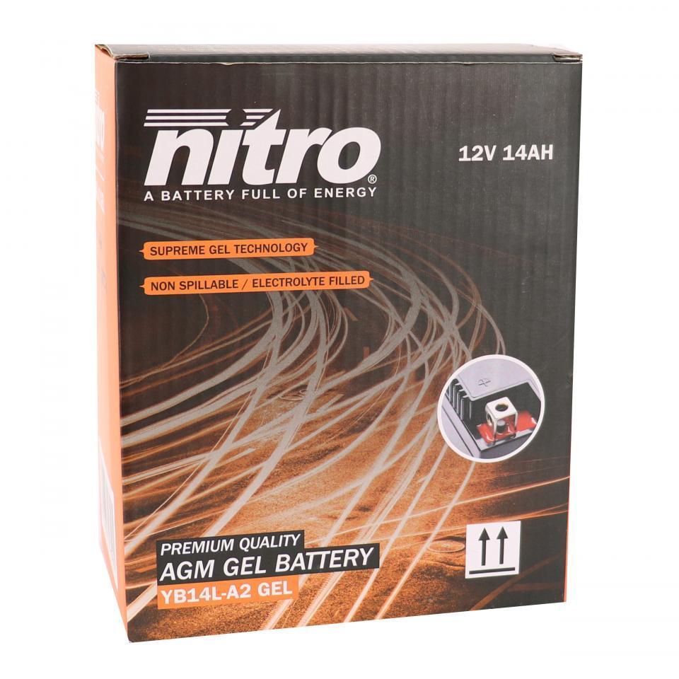 Batterie Nitro pour Scooter Aprilia 500 Atlantic 2001 à 2004 Neuf
