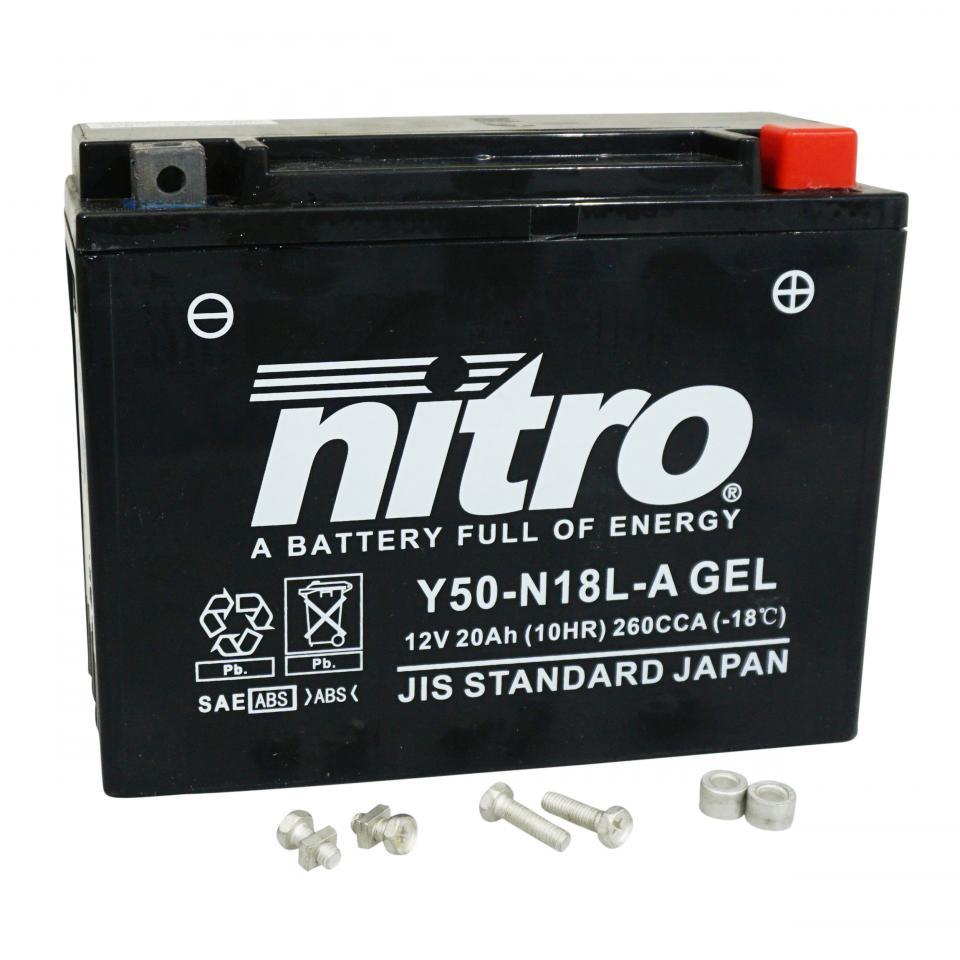 Batterie Nitro pour Moto Yamaha 1100 Xv-Virago 1986 à 1999 Neuf