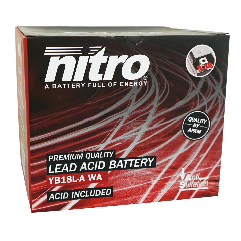 Batterie Nitro pour Moto Honda 1100 VF S 1984 à 1985 Neuf