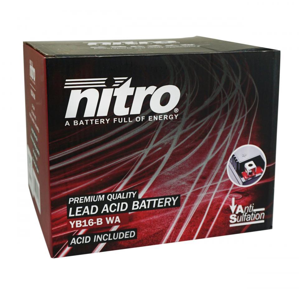 Batterie Nitro pour Moto Ducati 900 Paso 1990 à 1994 Neuf