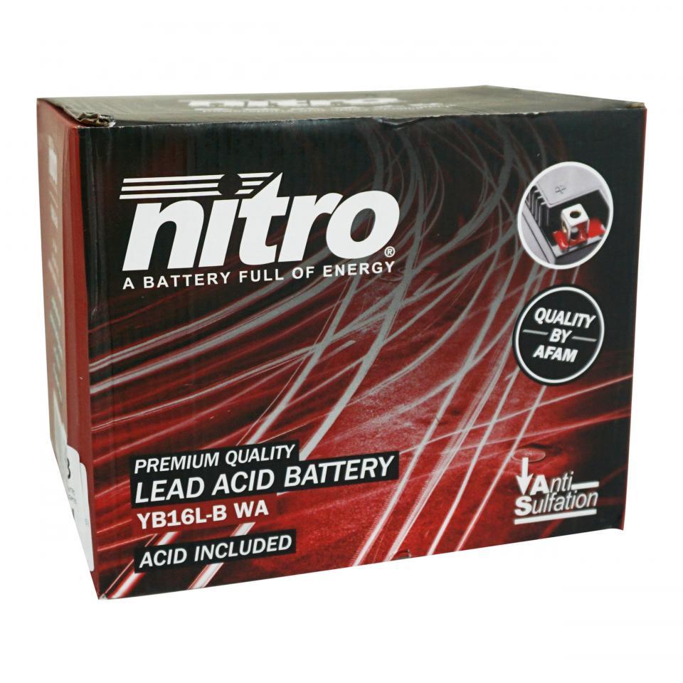 Batterie Nitro pour Moto Kawasaki 1100 GPZ 1983 à 1984 Neuf