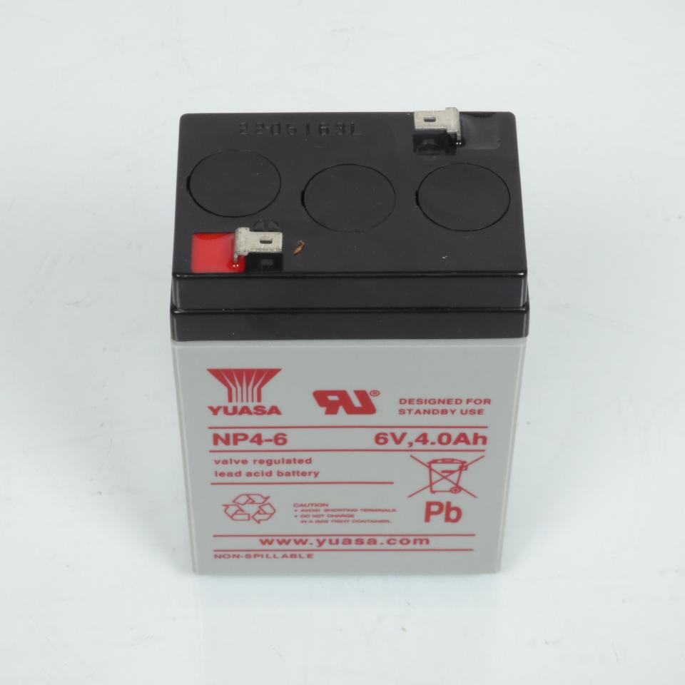 Batterie NP4-6 Yuasa 6V 4Ah pour moto Honda 50 DAX Neuf