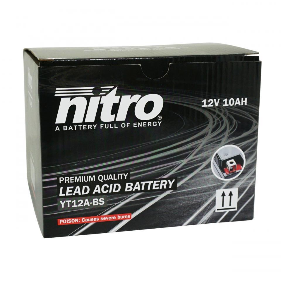 Batterie Nitro pour Scooter Piaggio 125 Beverly 2001 à 2020 Neuf