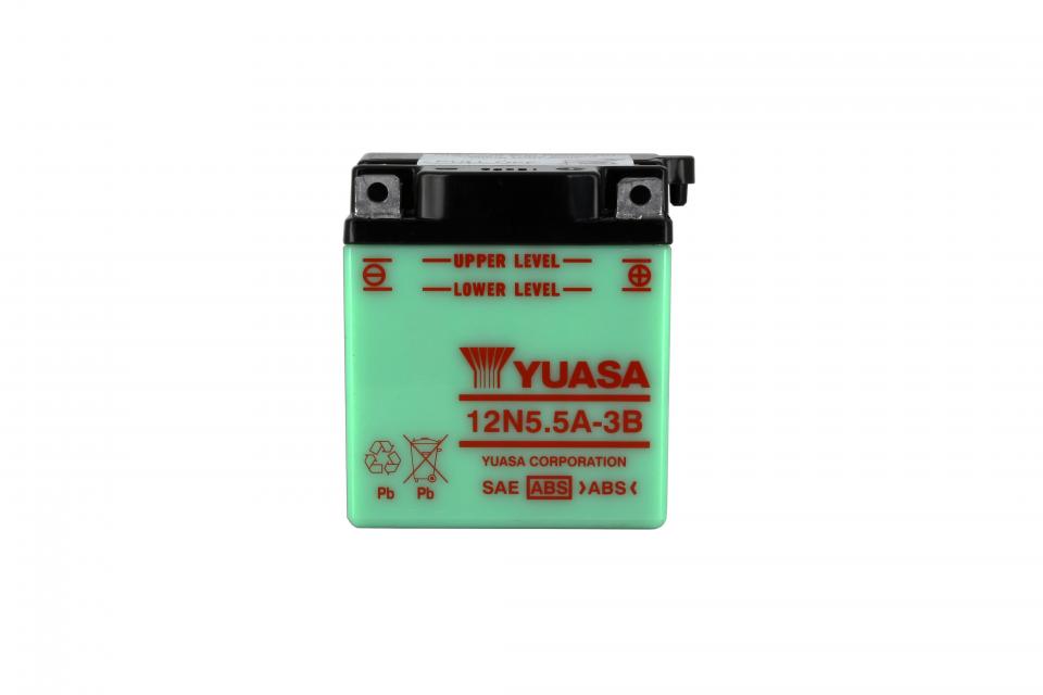 Batterie Yuasa pour Moto Yamaha 400 Rd Dx 1978 12N5.5A-3B / 12V 5.5Ah Neuf