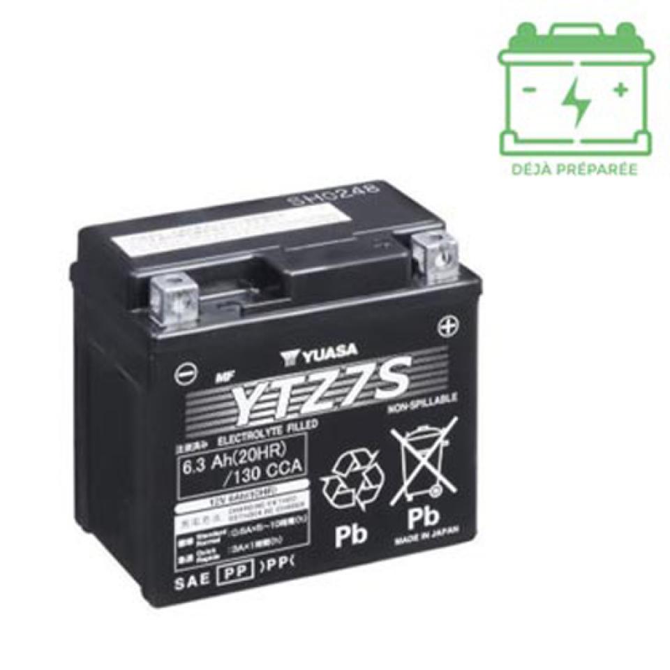 Batterie Yuasa pour Moto Yamaha 125 Xt X 2005 à 2010 YTZ7S-BS / 12V 6Ah Neuf