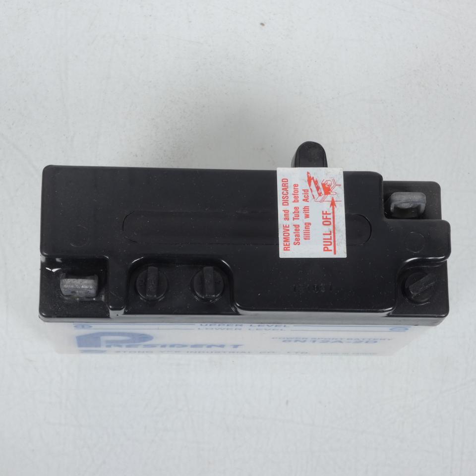 Batterie President pour moto Honda 125 CB Après 1976 B54-6A 6N12A-2D 6V 12Ah