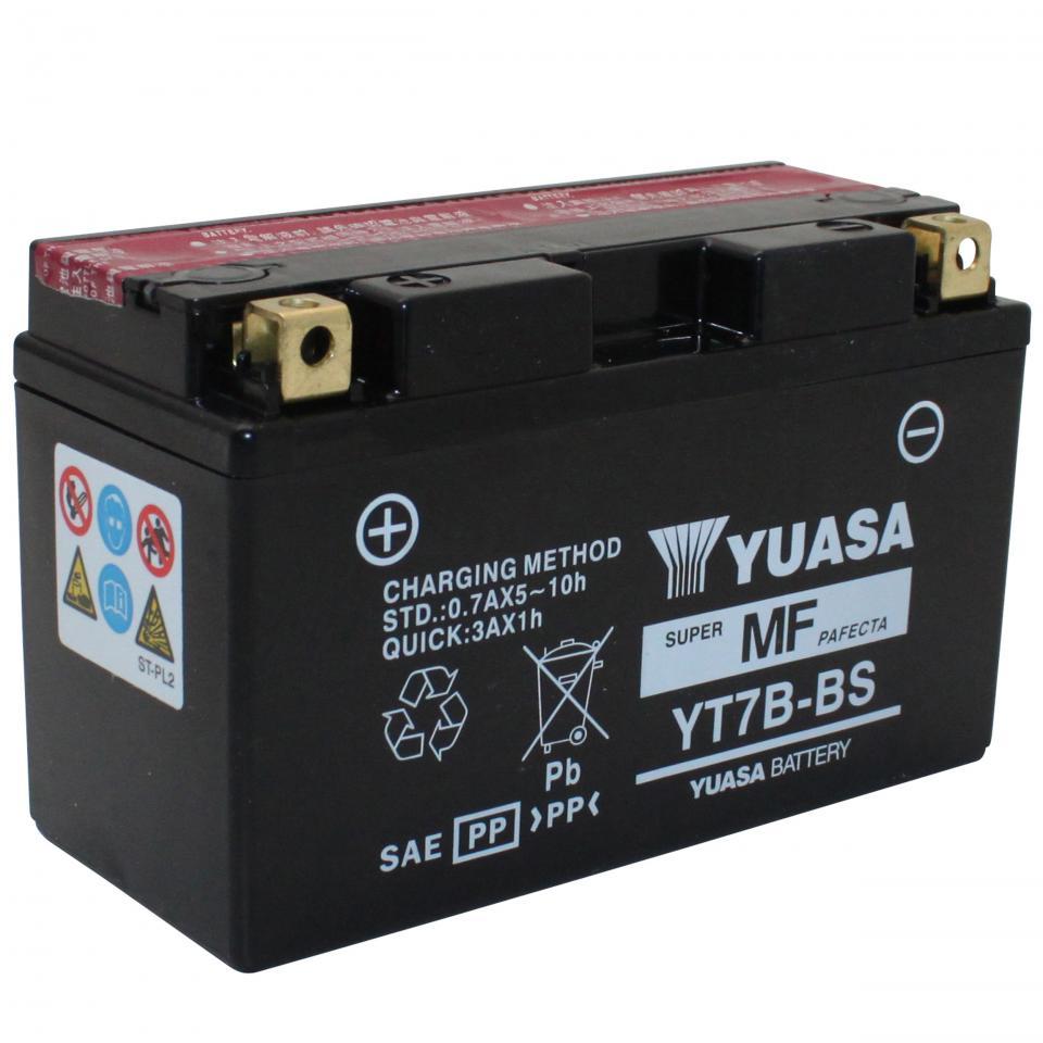 Batterie Yuasa pour Moto Yamaha 250 Tt-R 1996 à 2005 YT7B-BS / 12V 6Ah Neuf