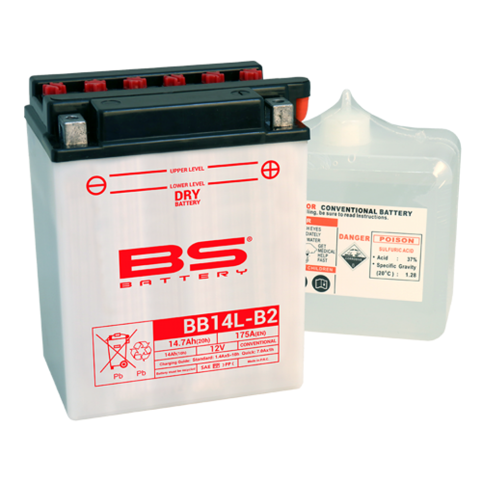 Batterie BS Battery pour Moto Suzuki 650 Ls 1986 à 2013 Neuf