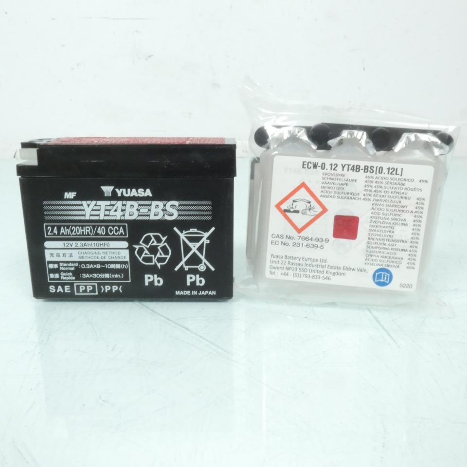 Batterie SLA Yuasa pour Scooter Keeway 125 Matrix Après 2006 Neuf