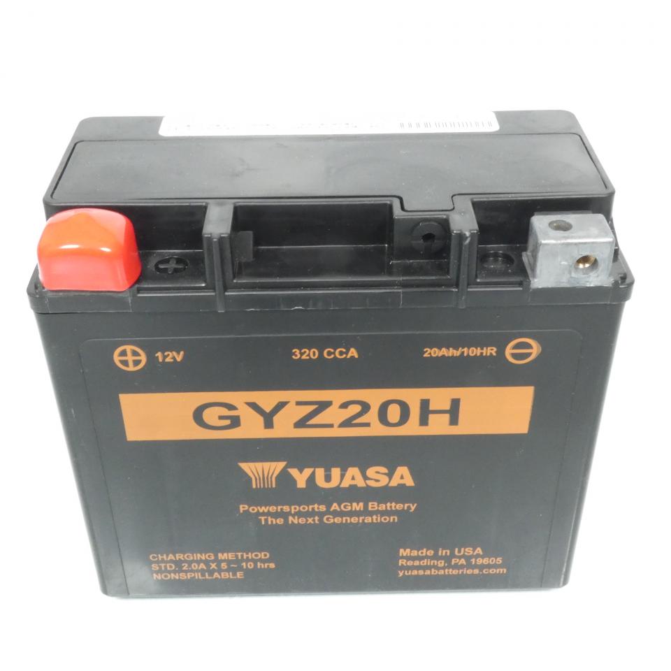 Batterie Yuasa pour Moto Harley Davidson 1000 XLCH Sportster 1973 à 1985 GYZ20H 12V 20Ah Neuf