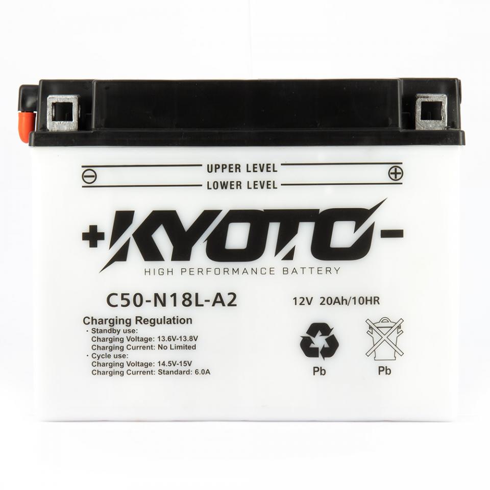 Batterie Kyoto pour Moto Kawasaki 1300 Z 1980 à 1983 Y50-N18L-A2 / 12V 20Ah Neuf