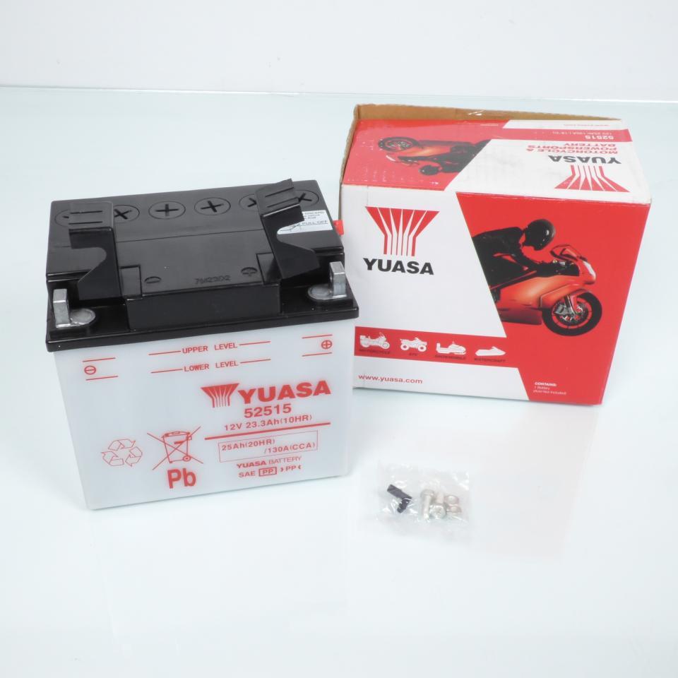 Batterie Yuasa pour Moto BMW 750 K 75 C 1987 à 1993 52515 / 12V 25Ah Neuf