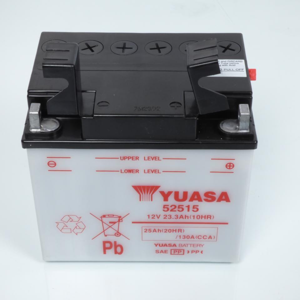 Batterie Yuasa pour Moto BMW 750 K 75 S Abs 1987 à 1992 52515 / 12V 25Ah Neuf
