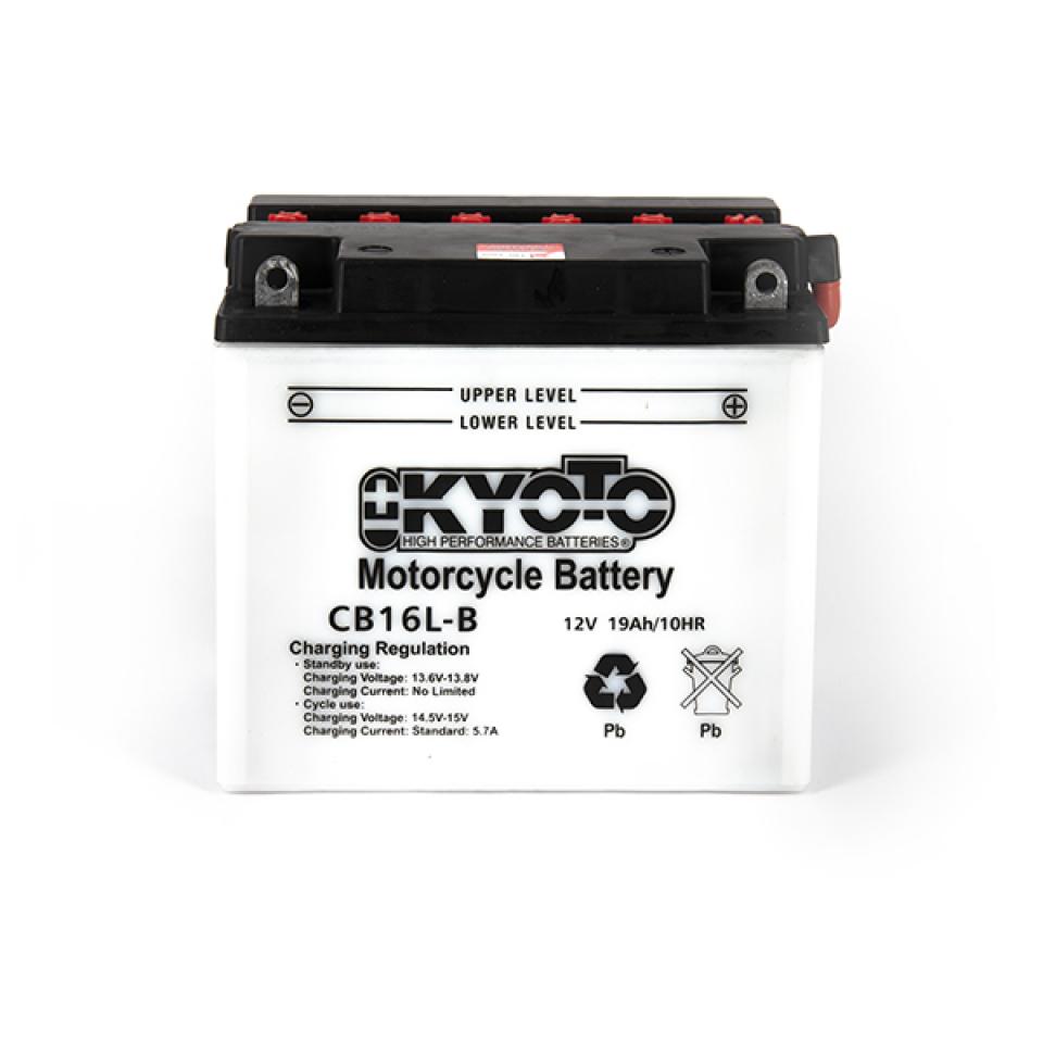 Batterie Kyoto pour Moto Kawasaki 1100 Z A 1981 à 1983 YB16L-B / 12V 19Ah Neuf en destockage