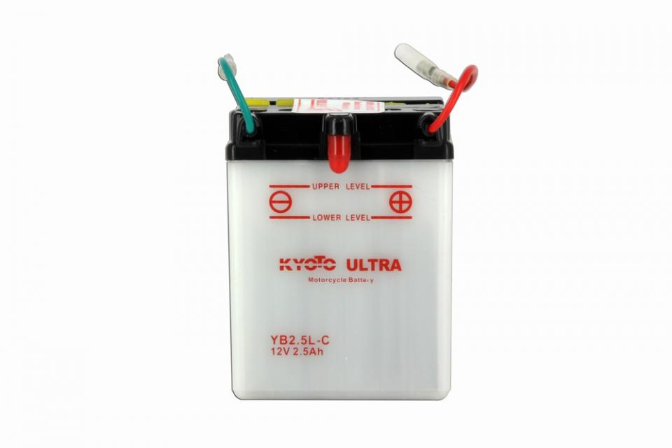 Batterie Kyoto pour Moto Honda 125 CG 1985 à 1997 YB2.5L-C / 12V 2.5Ah Neuf en destockage