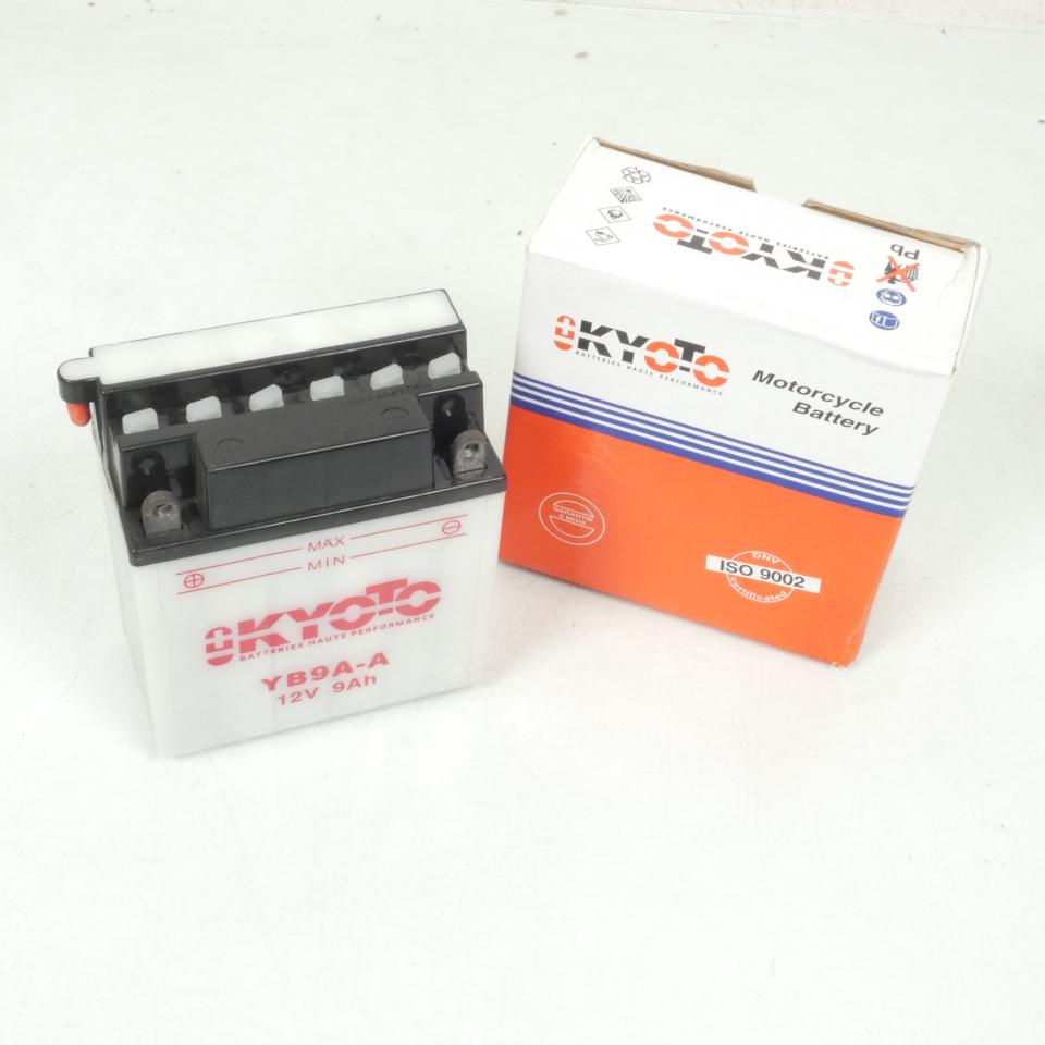 Batterie Kyoto pour Quad Suzuki 160 Lt-F Quadrunner 1990 à 2004 YB9A-A / 12V 9Ah Neuf en destockage